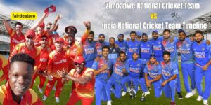 Zimbabwe National Cricket Team vs India National Cricket Team Timeline